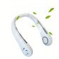 Portable Neck Fan USB Rechargeable Adjustable Personal Fan for Indoor & Outdoor Use (Random Color)