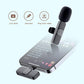 K9 Professional Wireless Lavalier Lapel Microphone For Android Smartphones Cordless Omnidirectional Condenser Recording Mic For Interview Video Podcast Vlog YouTube
